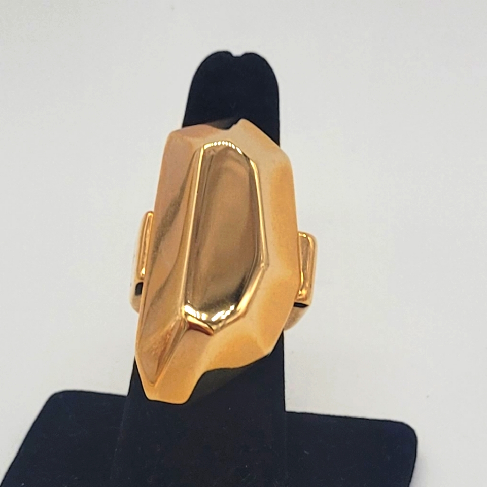 Vita Fede Attura Ring 24k Gold-Plated New 79$
